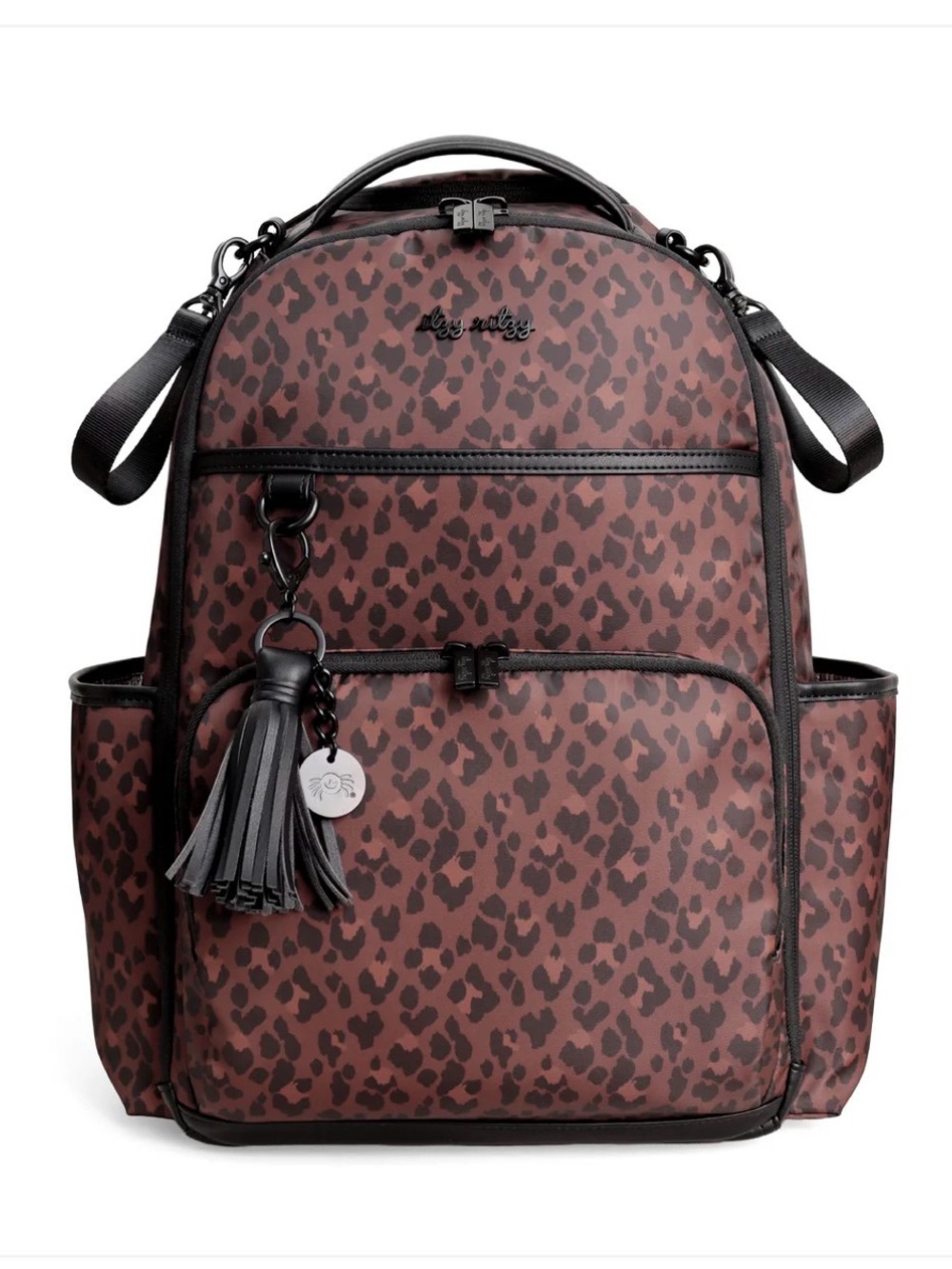ITZY RITZY ‘BOSS PLUS’ LARGE LEOPARD DIAPER BAG